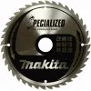 Makita B-33635 Specialized disco de serra circular para madeira, 136 mm, furo de 20 mm, 36 dentes