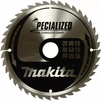 Makita B-33635 Specialized disco de serra circular para madeira, 136 mm, furo de 20 mm, 36 dentes