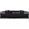 DIMM 16 GB DDR4-3200 (2x 8 GB) Dual-Kit, memória RAM preta, F4-3200C16D-16GVKB, Ripjaws V, INTEL XMP