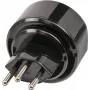 brennenstuhl - Adaptador para ficha de alimentação - CEE 7/4 (W) para SEV 1011 (M) 10 A - Liechtenstein, Suíça (1508642)