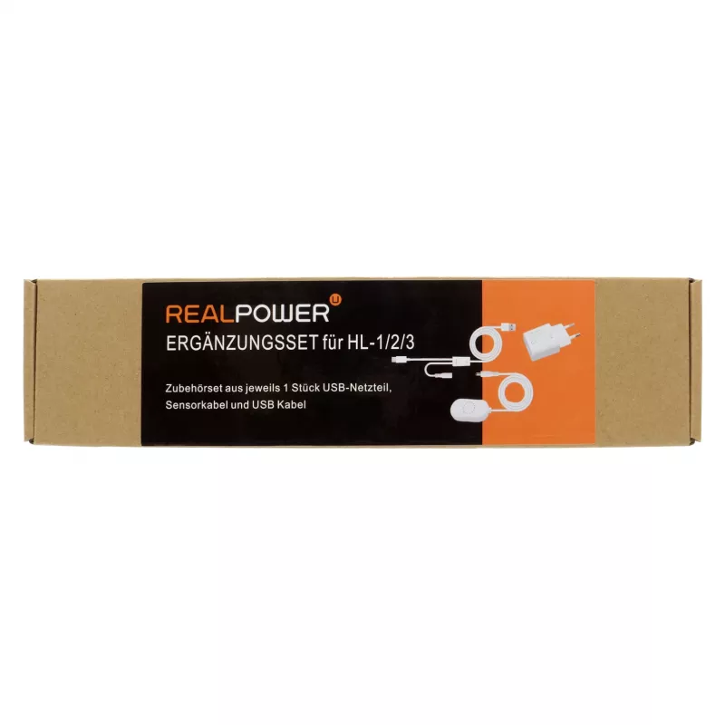 RealPower 511601 conjunto de expansão para HL-1/2/3, 1x sensor, cabo, fonte de alimentação