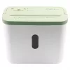 Destruidora de documentos Genie 440 X GR — Corte cruzado 4 x 38 mm, cesto de recolha de 8 L, 300 W, Verde/Branco