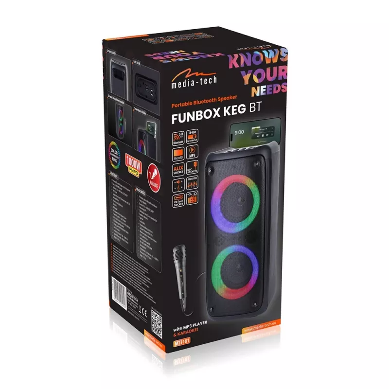 Media-tech MT3181 preto