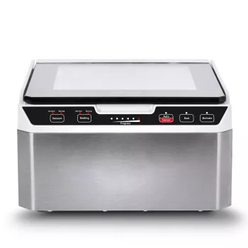 Caso | Máquina de vácuo com câmara | VacuChef 40 | Potência 280 W | Aço inoxidável