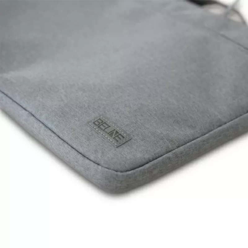 Mala para portátil Beline 16 – cinzenta, material resistente e leve, compatível com portáteis de 16 polegadas