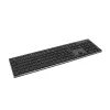 Teclado sem fios SBOX WK-131 US, design compacto em metal, layout US