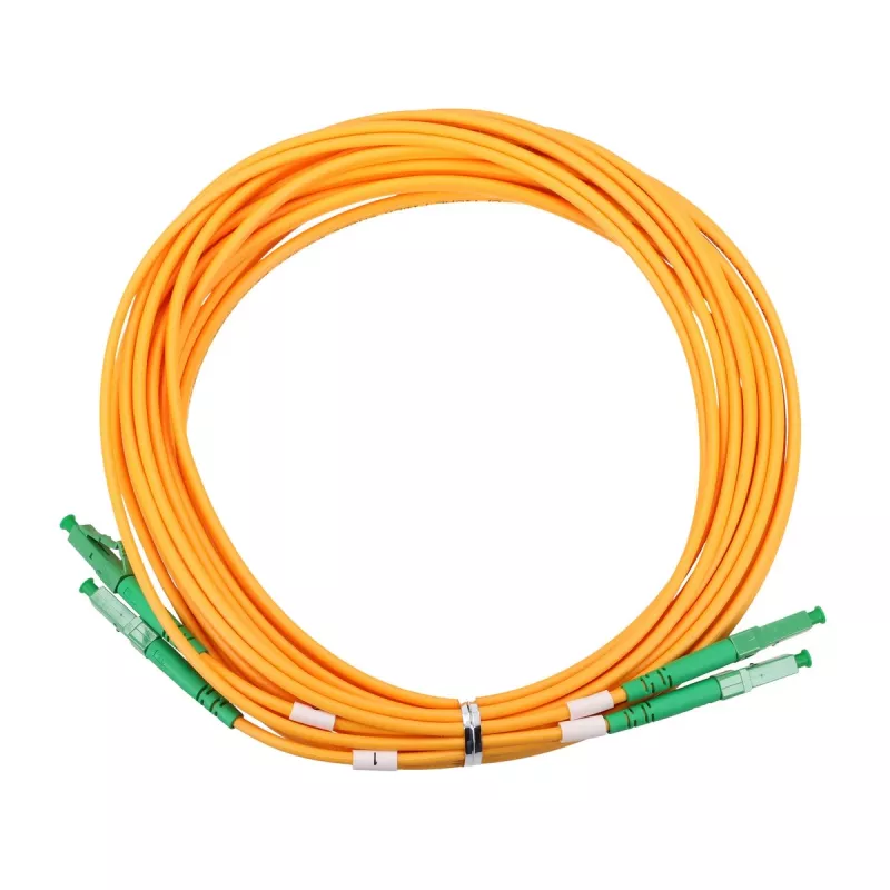 Patchcord Extralink LC/APC–LC/APC Monomodo Duplex 9/125 µm G.657.A1, 2 m