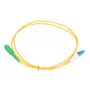 Cabo de patch de fibra Extralink SC/APC para LC/UPC, Monomodo G.657.A1, 3 mm, 2 m, Simplex