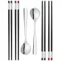 Conjunto de pauzinhos ZWILLING 39180-001-0 preto aço inoxidável