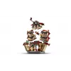 Conjunto LEGO One Piece Arlong Park 75638 – 926 peças, 5 minifiguras, recomendado a partir dos 9 anos, cenário detalhado
