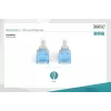 Cabo de rede Digitus DK-1512-150 RJ45 CAT 5e U/UTP cinzento 15m