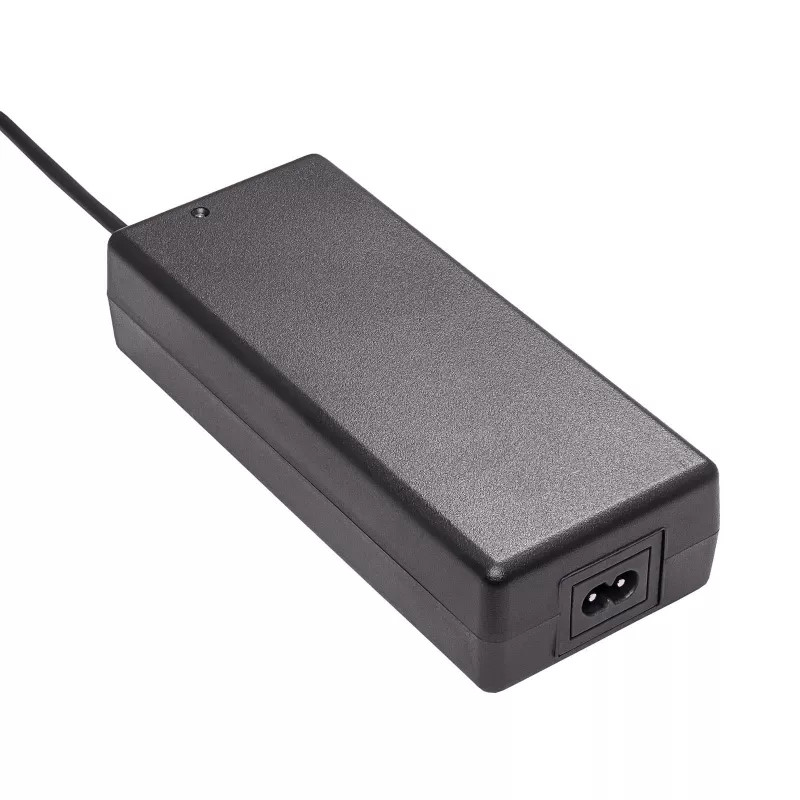 Akyga AK-EV-23 carregador para bicicletas elétricas / trotinetes elétricas com bateria de iões de lítio 72 V (20S), 84 V, 2 A, conector fêmea GX16 12 mm, 1,2 m