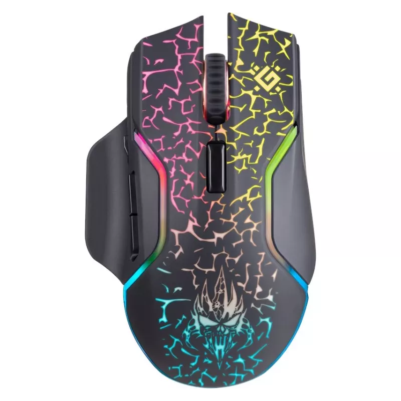 Rato Defender Oneshot GM-067 Gaming destro RF sem fios + USB Type