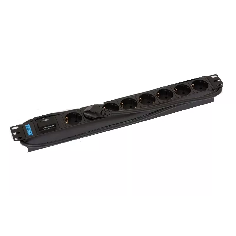 Proteção contra sobretensão Triton RAB-PD-X08-A1 preto 8 saídas AC 230V 2m