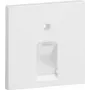 Hager GZUAE1A9016 - branco - acrilonitrilo-butadieno-estireno (ABS) - convencional - Hager - 55 mm - 55 mm