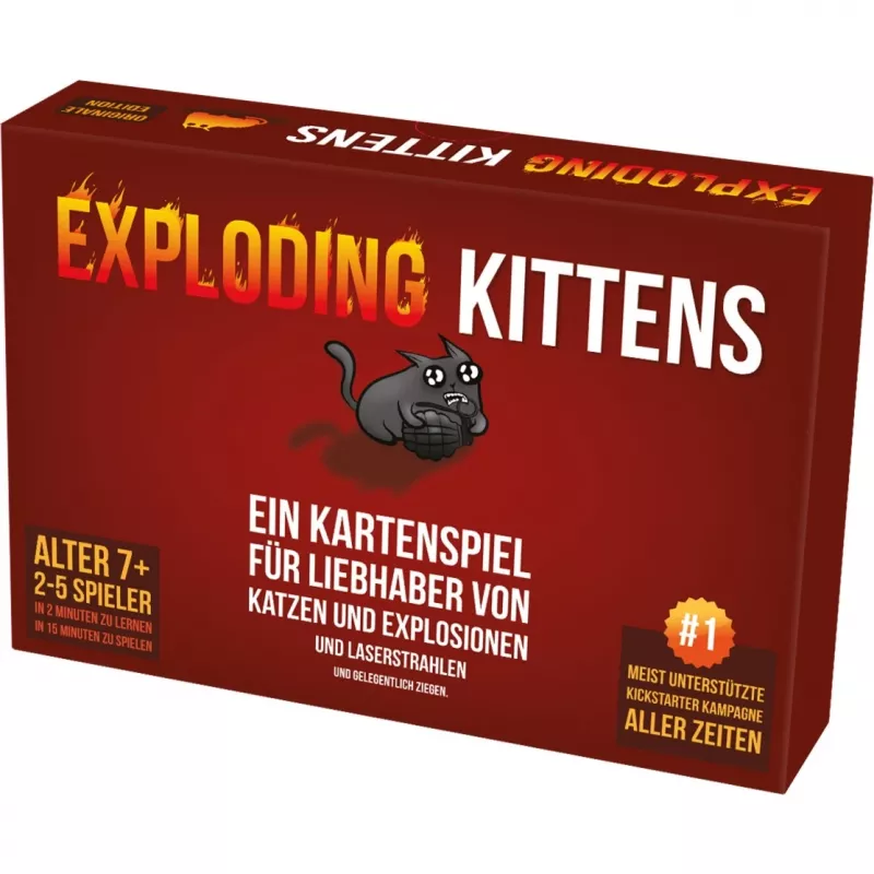 Exploding Kittens, jogo de cartas