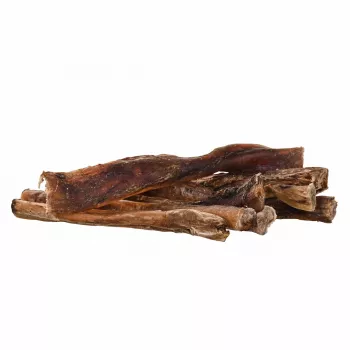 Mastigável para cães PETITTO pénis de vaca, pack de 10 – snacks mastigáveis de vaca para higiene dentária