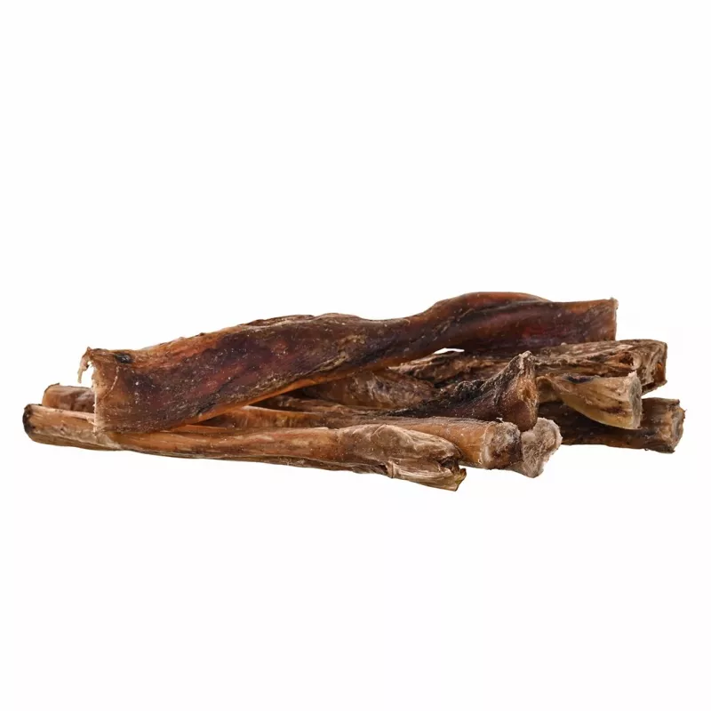 Mastigável para cães PETITTO pénis de vaca, pack de 10 – snacks mastigáveis de vaca para higiene dentária