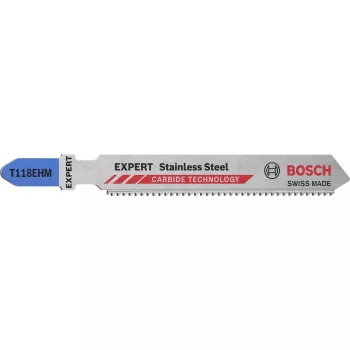 Bosch Expert T118 EHM lâmina para serra de vaivém carboneto 3 unid.