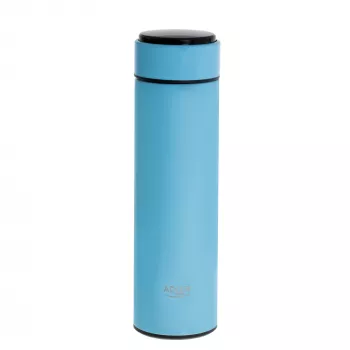 Garrafa térmica Adler AD 4506BL - Termo com indicador de temperatura LED, azul