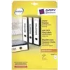 Etiquetas para dossiês Avery L6059-25 Branco 59 x 297 mm