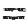 BitFenix Alchemy Connect BFA-ACL-30BK15-RP fita LED, 15 LED, 30 cm, azul