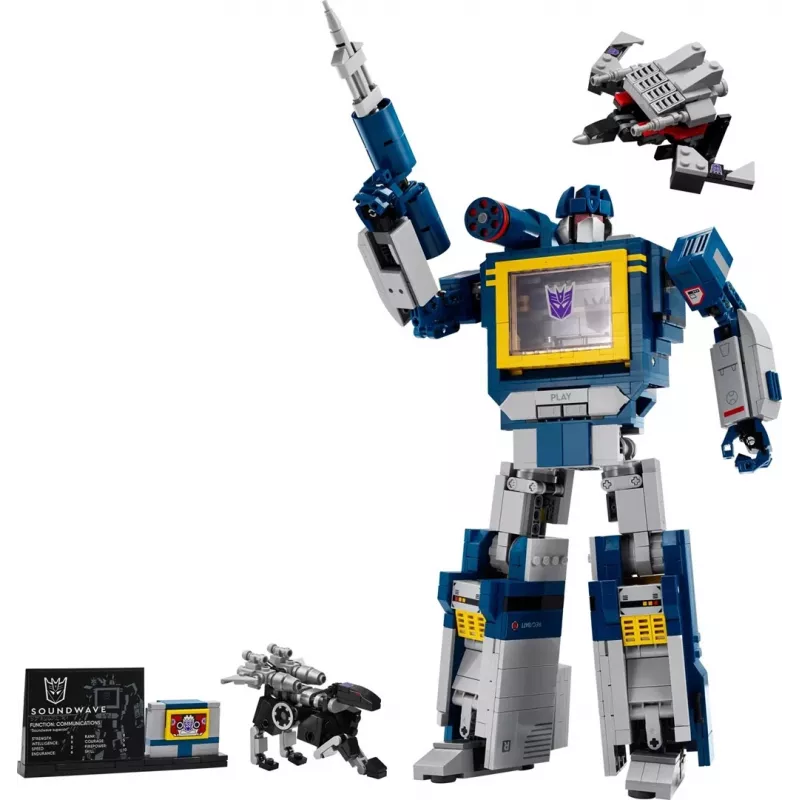 LEGO ICONS 10358 Transformers: Soundwave