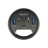 Hub USB para secretária DeLOCK 3 portas 62794