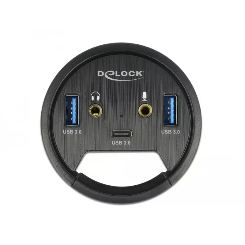 Hub USB para secretária DeLOCK 3 portas 62794