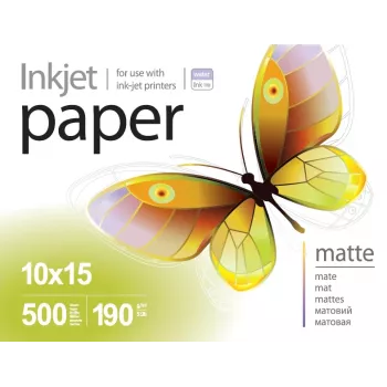 Papel fotográfico ColorWay PrintPro PME1905004R 190 g/m² 10x15 cm 500 folhas