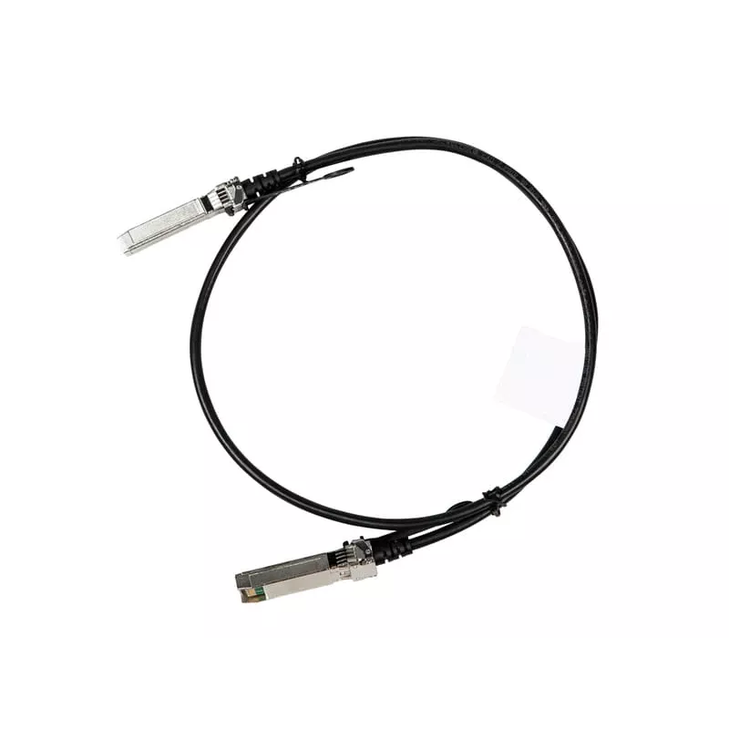 Cabo de fibra ótica InfiniBand HPE JL487A 0,65 m SFP28 preto