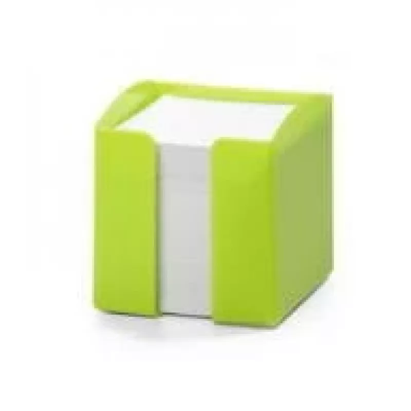 Bloco de notas quadrado verde Durable TREND 105x100x100 mm