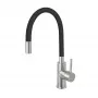Torneira de cozinha FERRO BZR4BSS – acabamento preto, monocomando