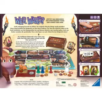 Ravensburger 23494 Wer war's - jogo infantil (23494)