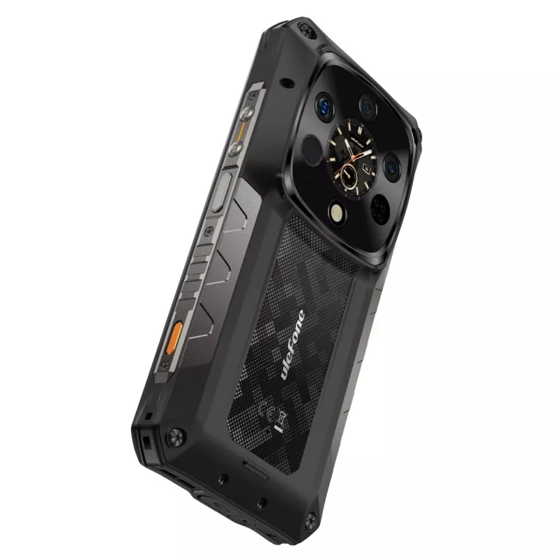 Smartphone robusto UleFone Armor 28 Ultra Thermal 5G — 16 GB RAM, 1 TB armazenamento, preto