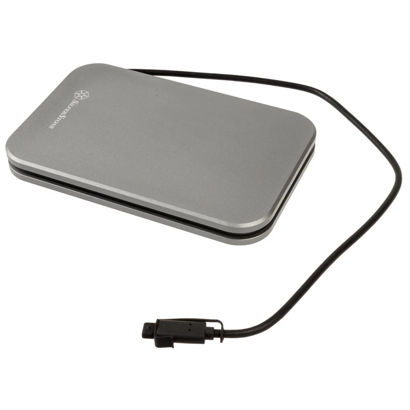 SilverStone Mammoth Series MMS02 - caixa para armazenamento - 2,5 polegadas (6,4 cm)