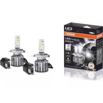 Conjunto de lâmpadas LED 2 unidades H19/H4 12V 15W P43T/PU43t-3