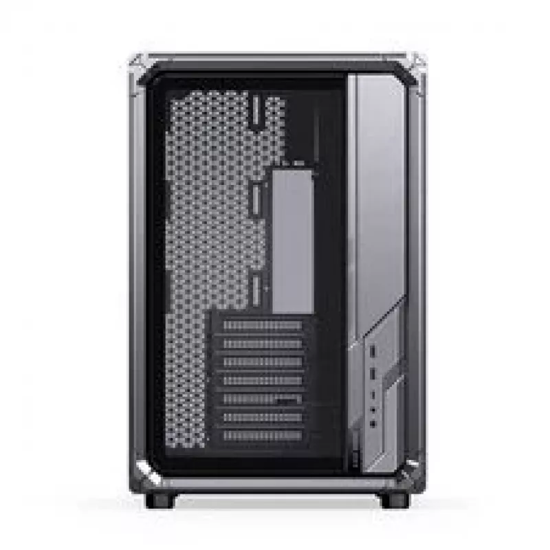 Caixa de PC Jonsbo X400 Pro ATX Midi-Tower com painel lateral em vidro temperado, cinzento
