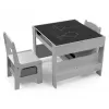 Conjunto de móveis para crianças Milly Mally Sven Cinzento 5489 — conjunto compacto em cinzento