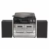 Denver MRD-166 sistema de música DAB+ com gira-discos, leitor de CD e de cassetes