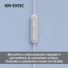 Headset Sony IER-EX15C Com fios In-Ear Chamadas/Música USB Type-C Preto