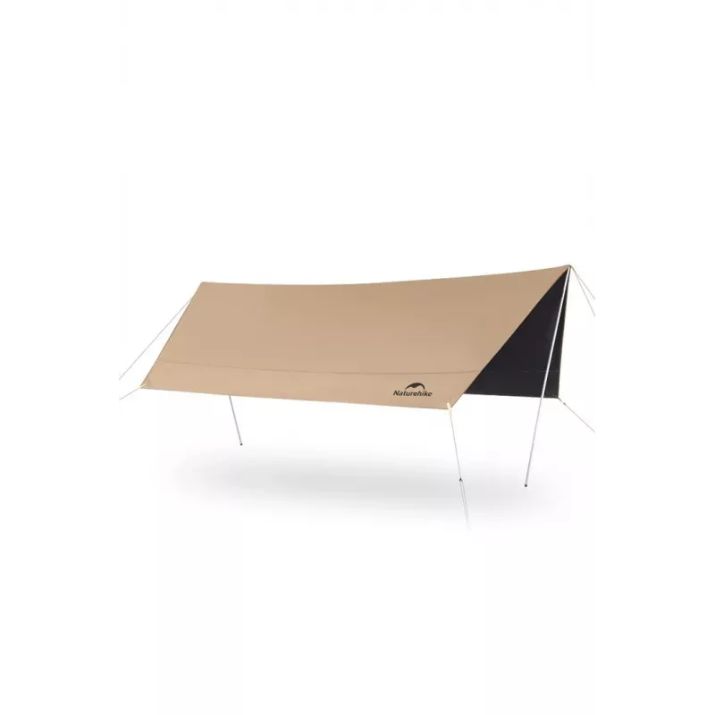 Tarp Naturehike CNK2350WS015 caqui Hexagon Vinyl – cobertura/base leve e impermeável