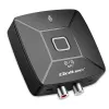 Emissor/receptor de áudio HiFi sem fios QOLTEC modelo 56981 — ponte de áudio Bluetooth/Line-In