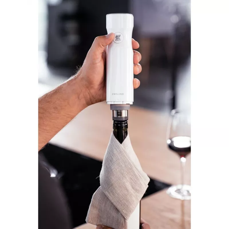 Bomba de conservação de vinho ZWILLING FRESH & SAVE – cabeça de bomba para rolhas de vácuo, cinzento, Ø 3 cm, altura 40 mm, conjunto de 3 unidades