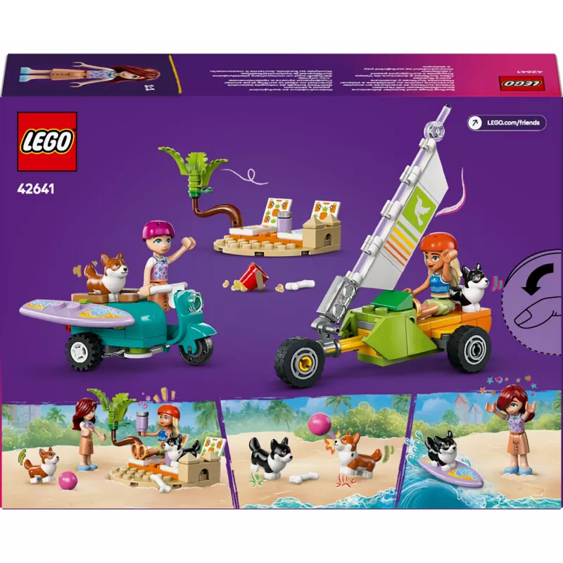 LEGO FRIENDS 42641 Surfing Dogs and Scooter Adventure