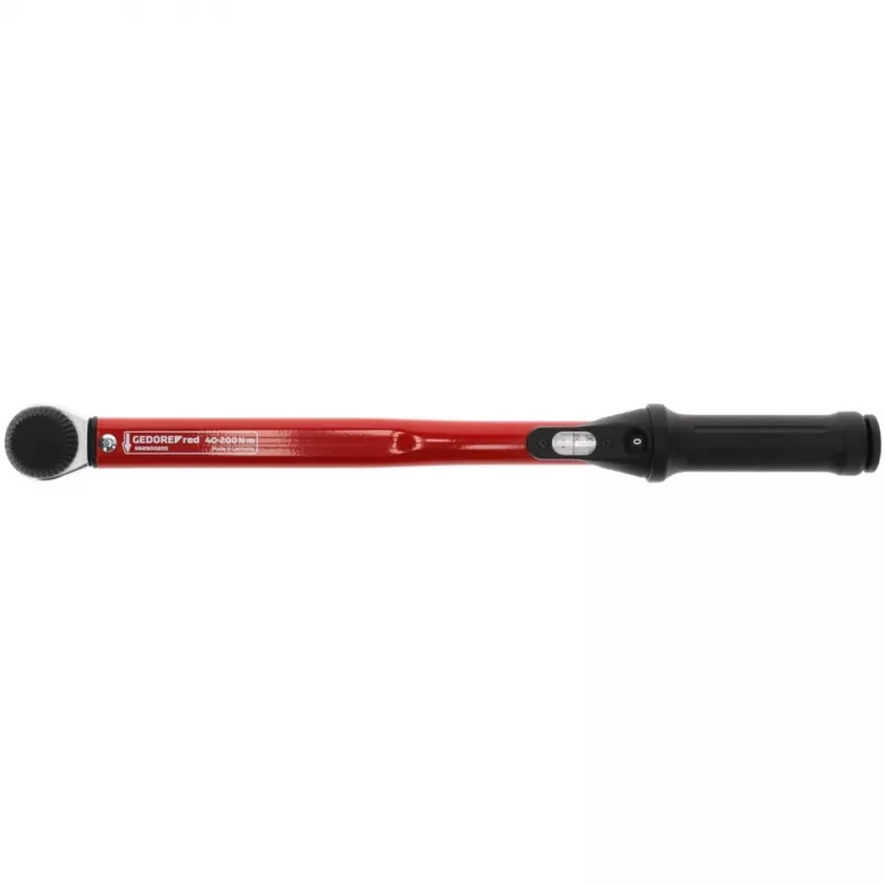 GEDORE vermelho Chave dinamométrica 1/2 40-200Nm C.485mm (R68900200)