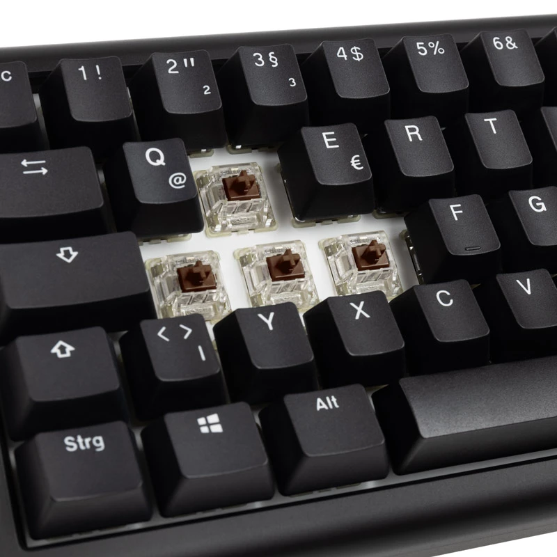 Teclado Ducky Tinker 65 Gaming USB QWERTY preto