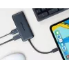 Transcend HUB5C USB 3.2 Gen 2 (3.1 Gen 2) Type-C preto