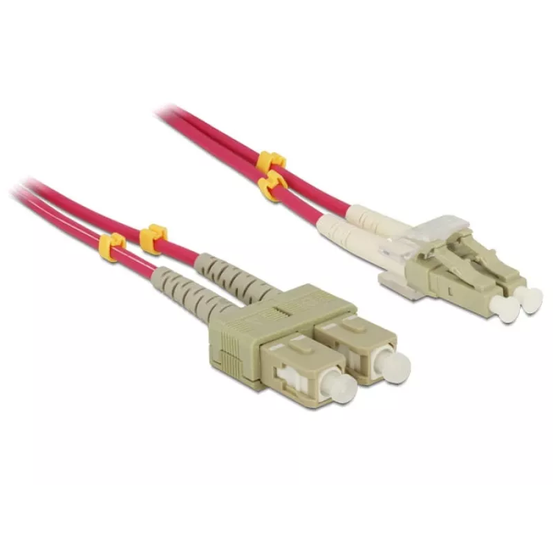 Cabo InfiniBand/fibra ótica DeLOCK LC - SC 84681 2 m
