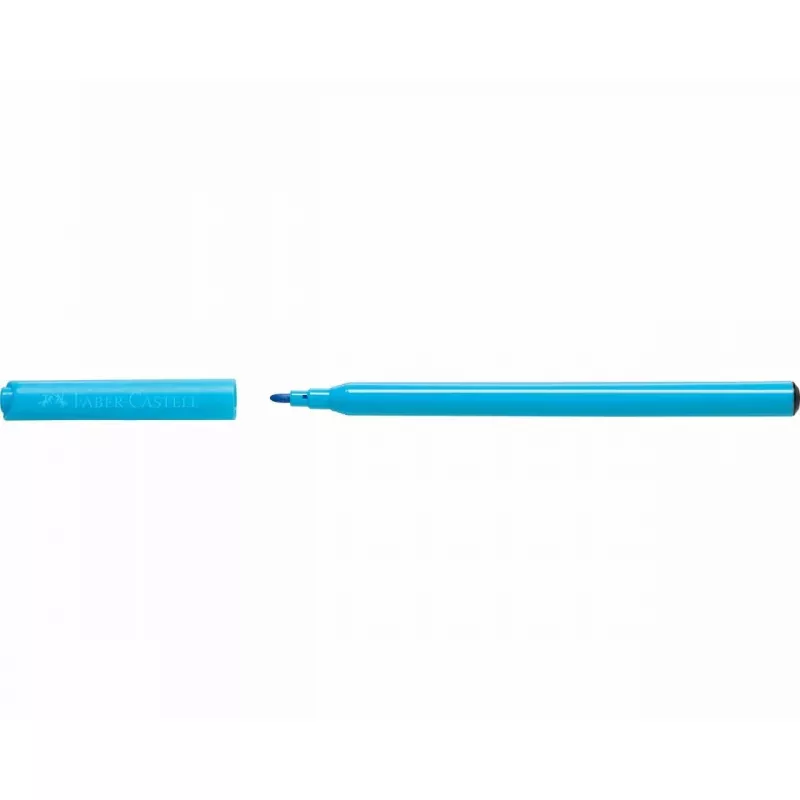 Marcador Faber-Castell 554201 12 cores ponta redonda multicolor